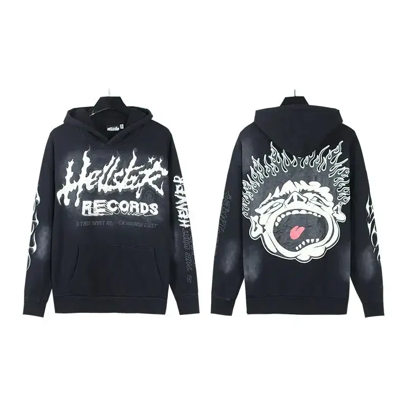 Hellstar Hoodie — X2030 Black colorway — USFans Spreadsheet photo