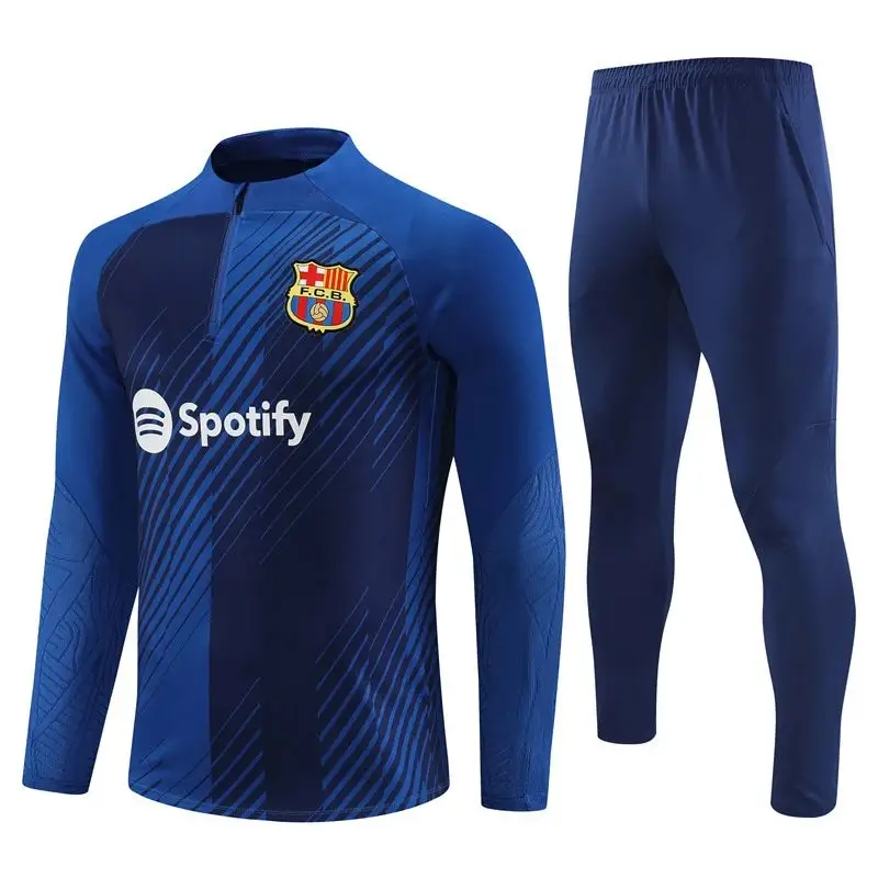 Barcelona Tracksuit — 2324 Barcelona color blue [camouflage]] colorway — USFans Spreadsheet photo