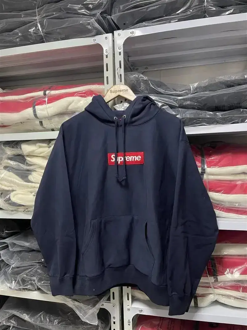 Supreme Box Logo Hoodie 24 — Tibetan blue colorway — USFans Spreadsheet photo