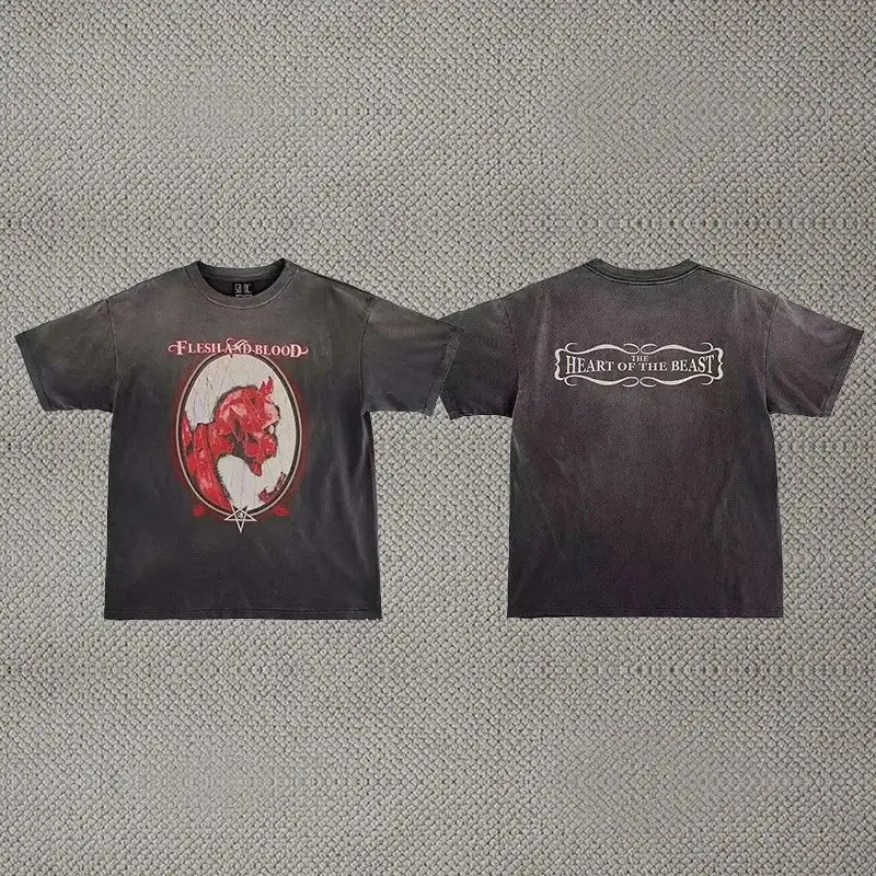 Pink Floyd T-Shirt — Little Evil Black colorway — Kakobuy Spreadsheet photo