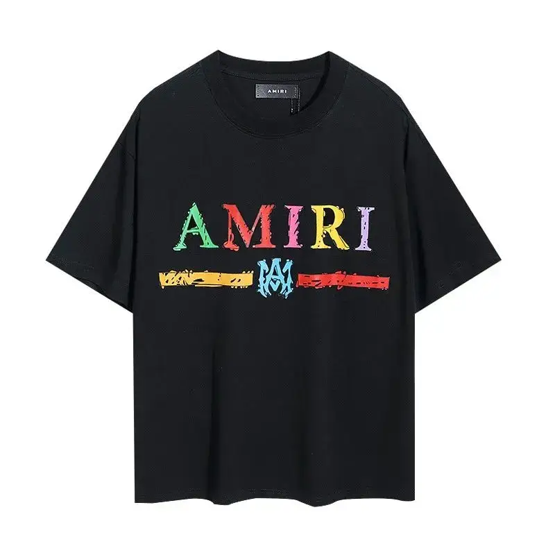 Amiri T-Shirts — 2001 Black colorway — USFans Spreadsheet photo