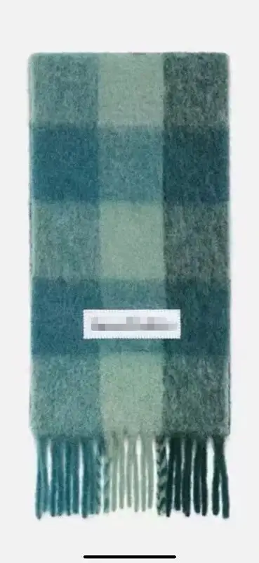 Acne Studios Scarf — New-Mori Blue colorway — USFans Spreadsheet photo