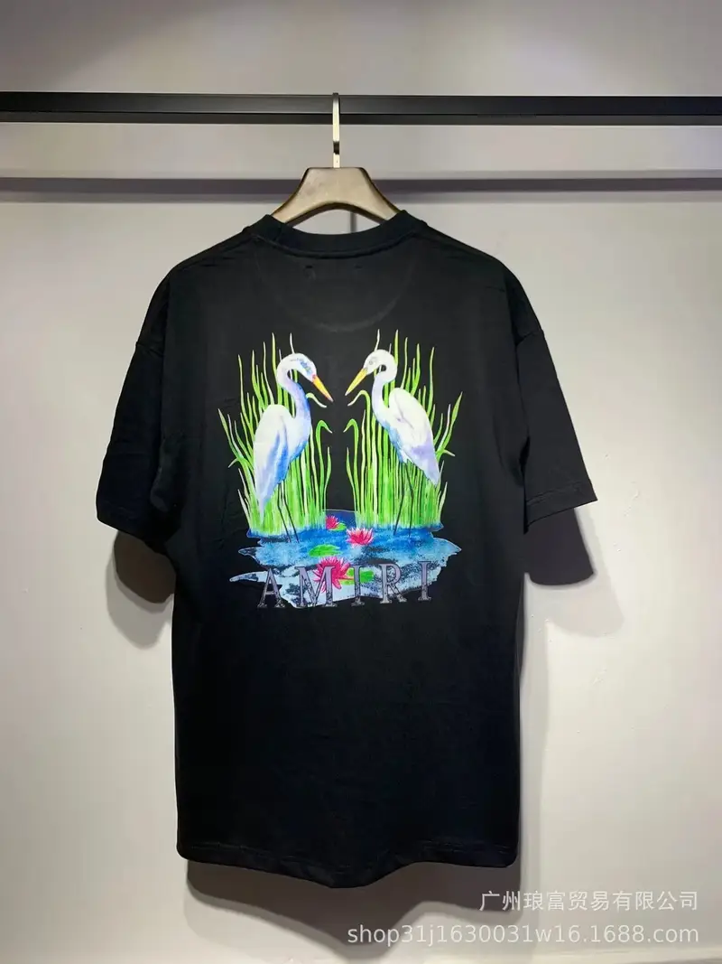 Amiri T-Shirts — 663 black colorway — USFans Spreadsheet photo
