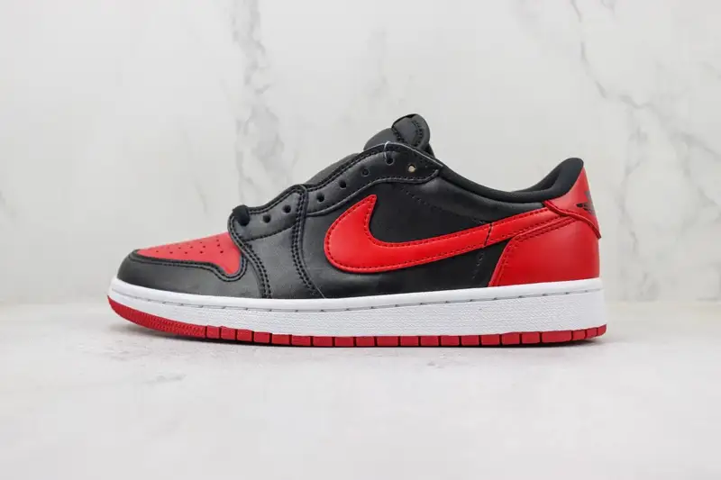 Jordan 1 Low Shoes — Black and Red 705329-001 colorway — USFans Spreadsheet photo