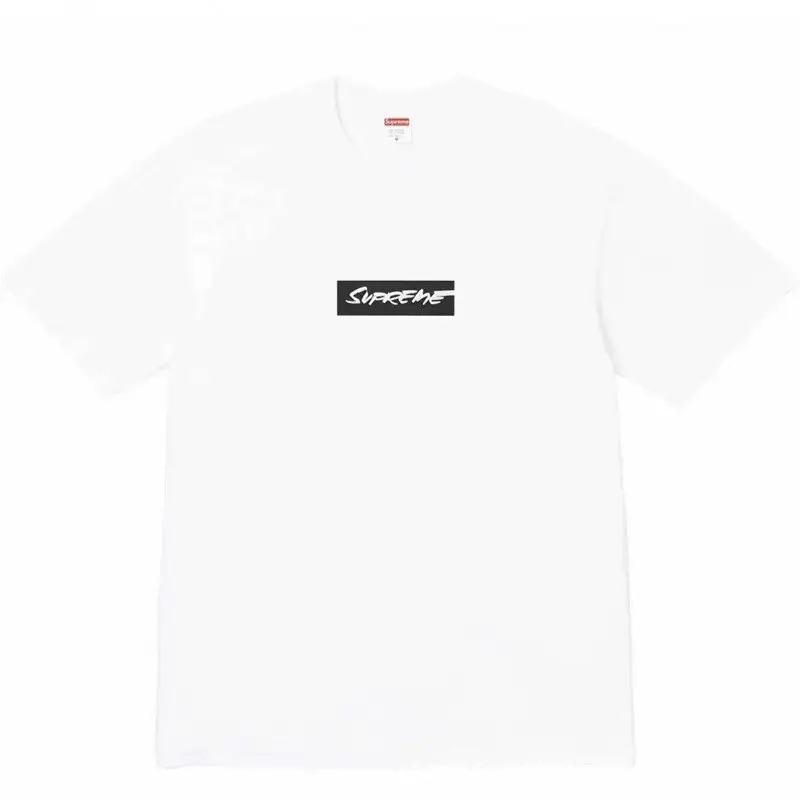 Supreme T-Shirts Cross-Logo — B356Futura white colorway — Kakobuy Spreadsheet photo