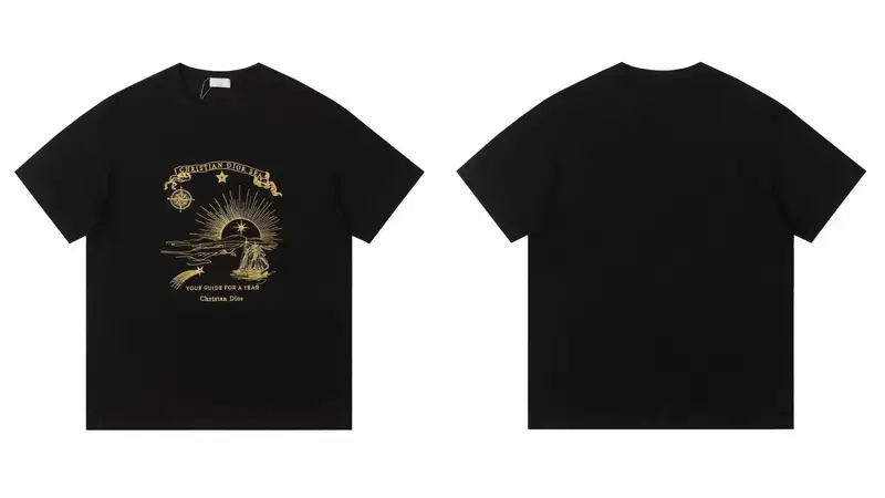 DIOR Tee — 2572 black colorway — USFans Spreadsheet photo