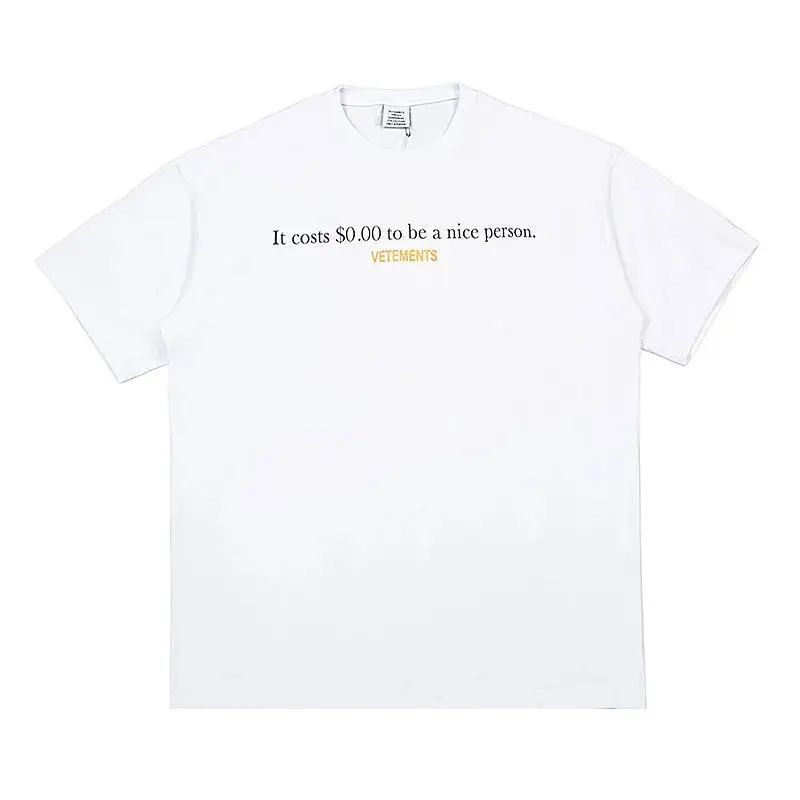 Vetements Tees — 20 colorway — USFans Spreadsheet photo