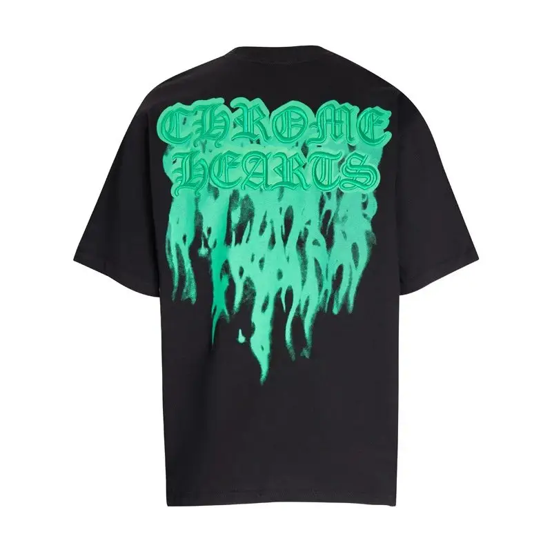 Chrome Hearts T-Shirts — 6047 black colorway — USFans Spreadsheet photo