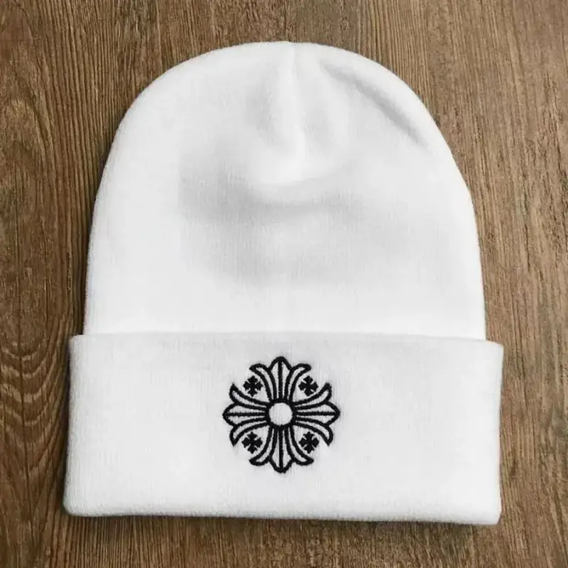Chrome Hearts Beanie — white cruciferous colorway — USFans Spreadsheet photo