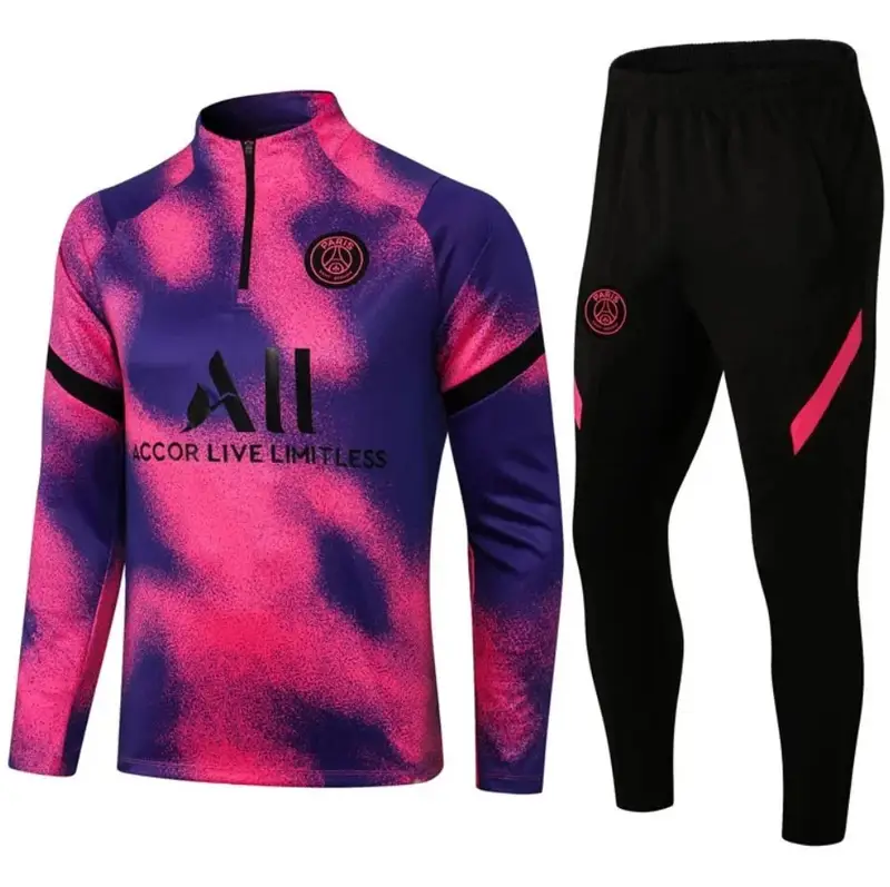 Football PSG Tracksuit — 2122 Paris Pink colorway — USFans Spreadsheet photo