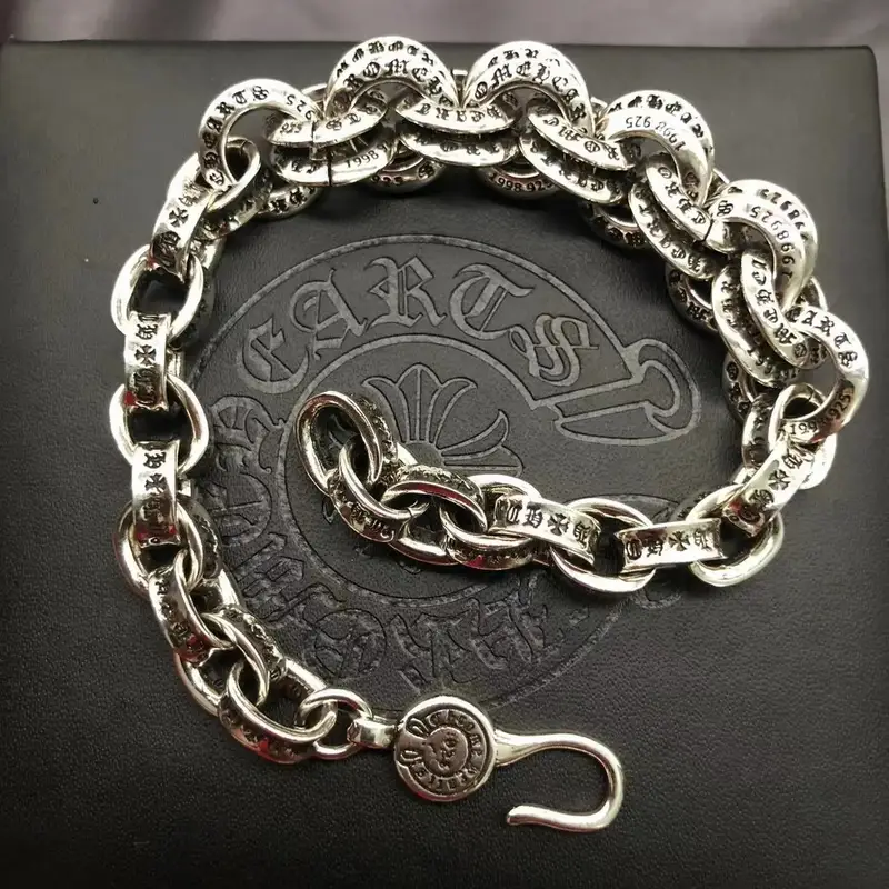 Chrome Hearts bracelet — Double ring splicing letter chain colorway — USFans Spreadsheet photo