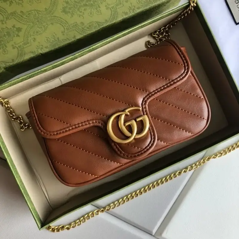 Gucci GG marmont — 16.5cm brown colorway — USFans Spreadsheet photo