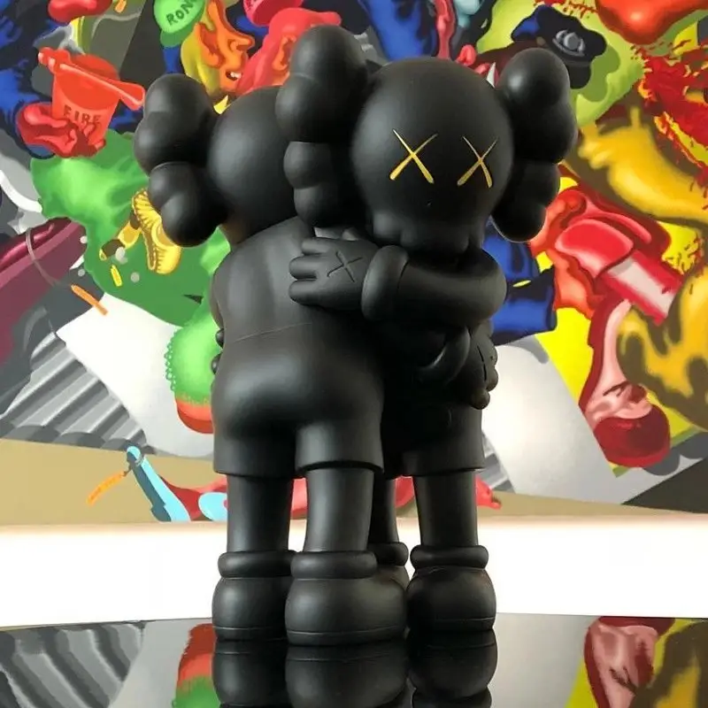 Kaws Figure — 27cm Embrace Black colorway — USFans Spreadsheet photo