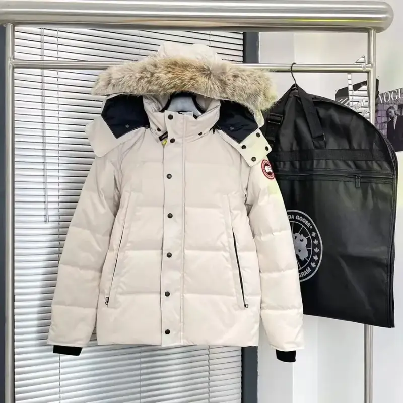 Canada Goose Wyndham Jacket — Milky white colorway — USFans Spreadsheet photo