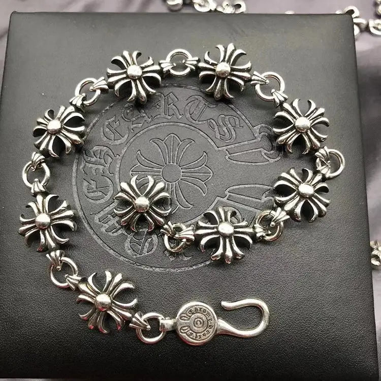 Chrome Hearts Thick Bracelet With Cross — S19 colorway — USFans Spreadsheet photo