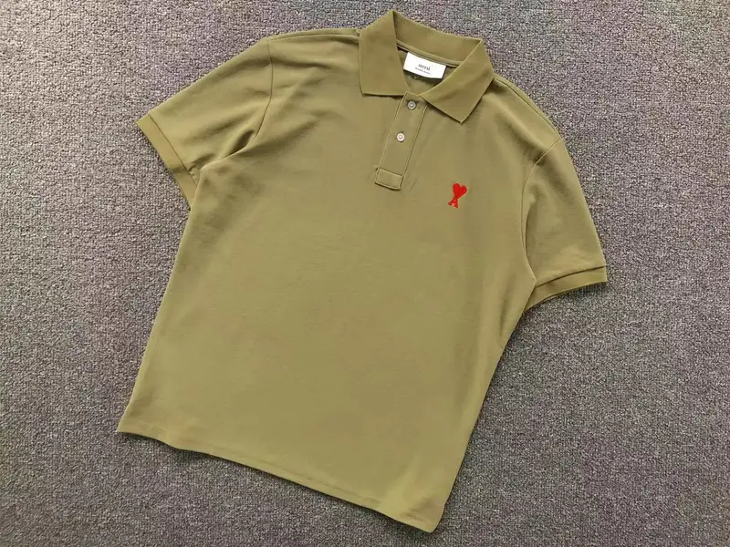 Ami Paris Polo — apricot CY116 colorway — USFans Spreadsheet photo