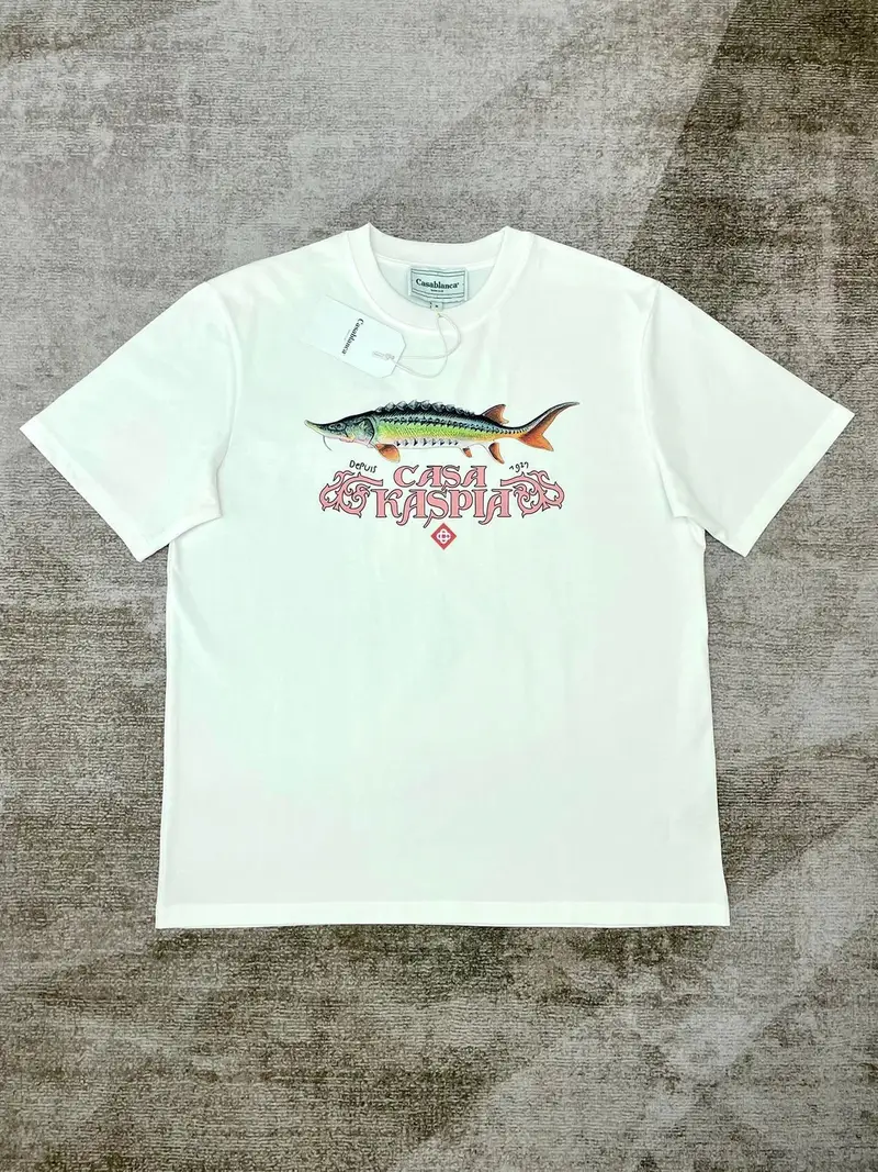 Casablanca T-Shirt — White 11 colorway — USFans Spreadsheet photo
