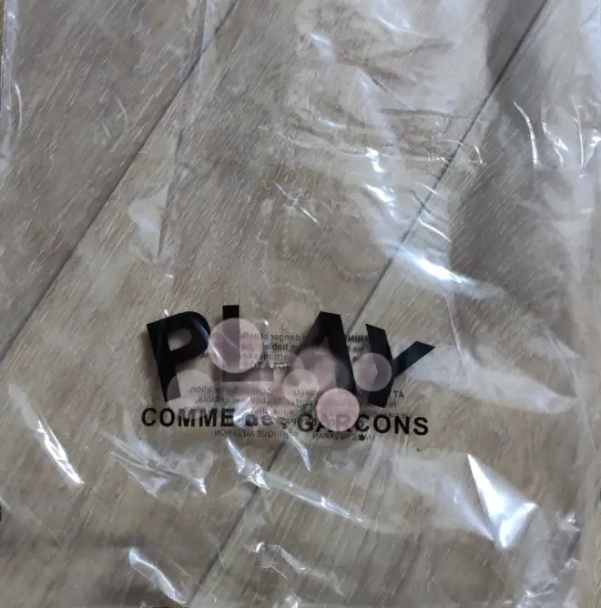 CDG T-Shirts — Packing bag 100 colorway — USFans Spreadsheet photo