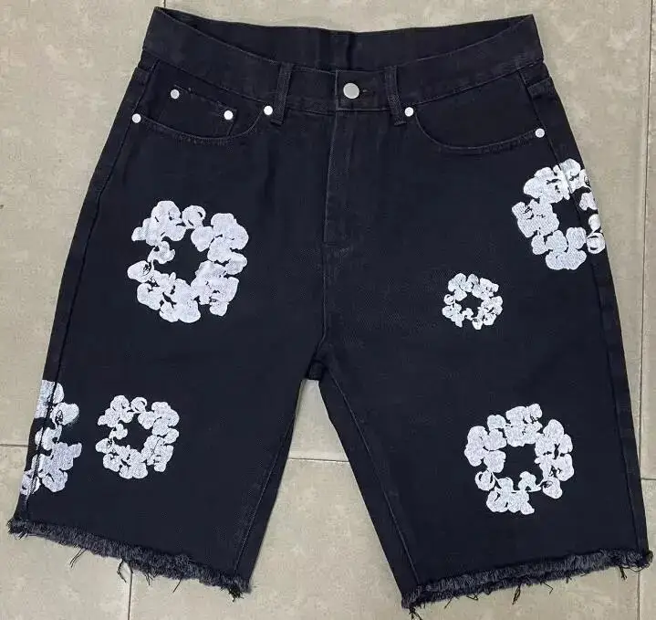 Denim Tears Jeans — Shorts black colorway — USFans Spreadsheet photo
