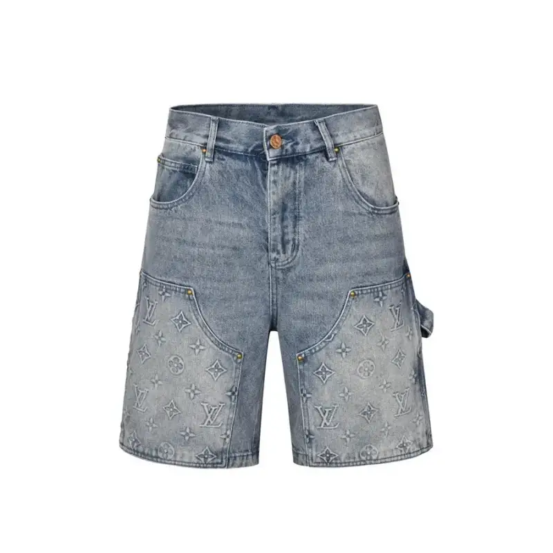 LV Carpenter Shorts — Light Blue colorway — USFans Spreadsheet photo