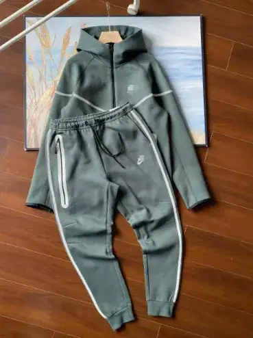 Reflective Tech Fleece Tracksuit — Grey suit colorway — USFans Spreadsheet photo