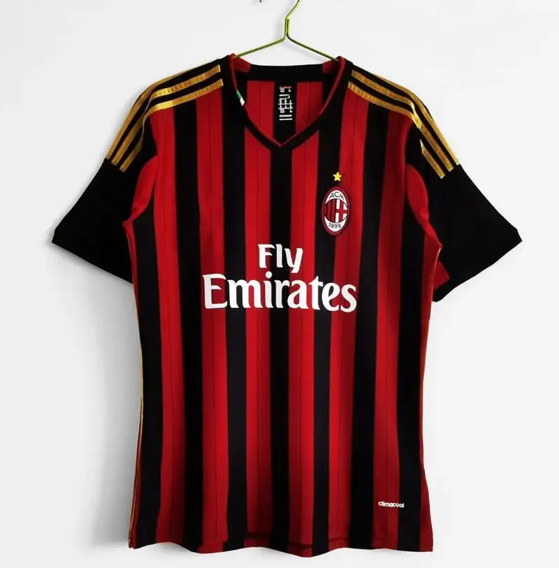 AC Milan Jersey — AC Milan Retro 1314 Season colorway — Kakobuy Spreadsheet photo