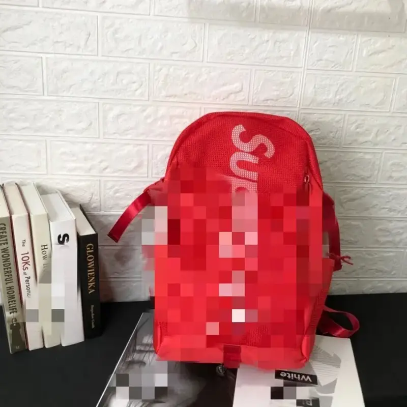 Supreme Backpack — Red colorway — USFans Spreadsheet photo