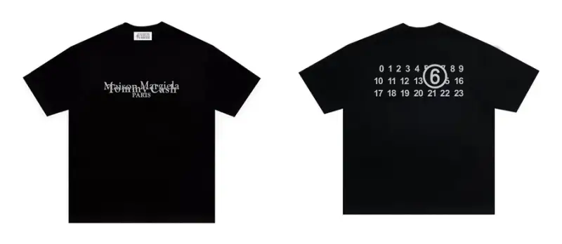 Maison Margiela T-Shirt — 2 colorway — USFans Spreadsheet photo