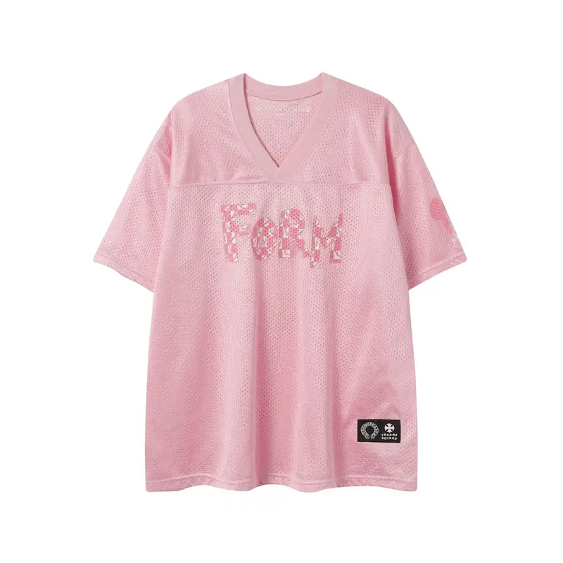 Chrome Hearts Baby Blue Pants — Pink Short Sleeve 1 colorway — USFans Spreadsheet photo