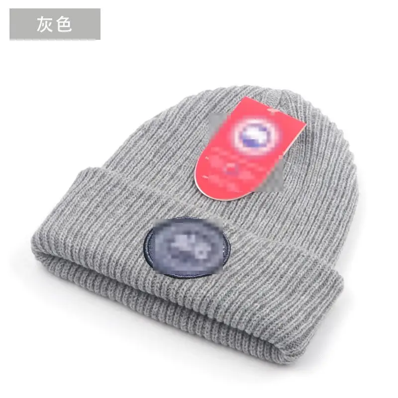 Canada Goose Beanie — Black Label-light gray colorway — USFans Spreadsheet photo
