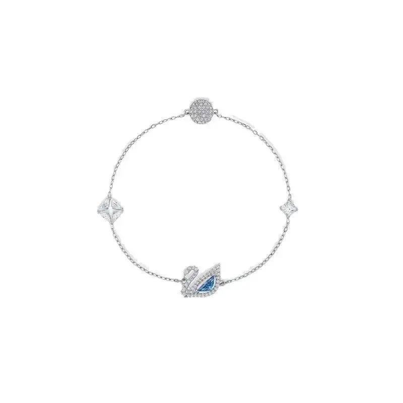 Swarovski BRACLET — White gold blue swan colorway — USFans Spreadsheet photo
