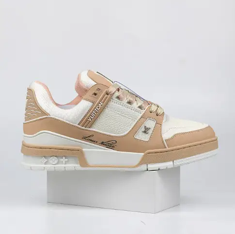 LV Trainers Monogram Black Denim Sneakers — 17 colorway — Kakobuy Spreadsheet photo