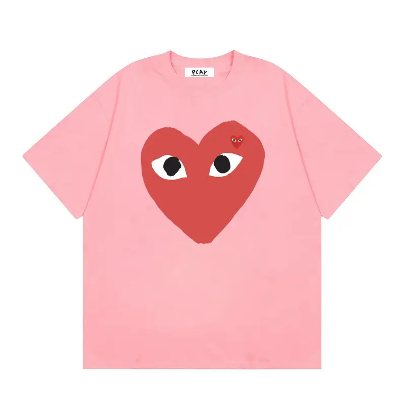 Cdg Tee — 08 Pink colorway — Kakobuy Spreadsheet photo