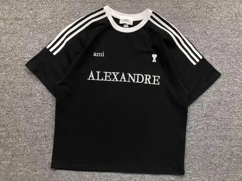 Ami Paris T-Shirt — black colorway — USFans Spreadsheet photo