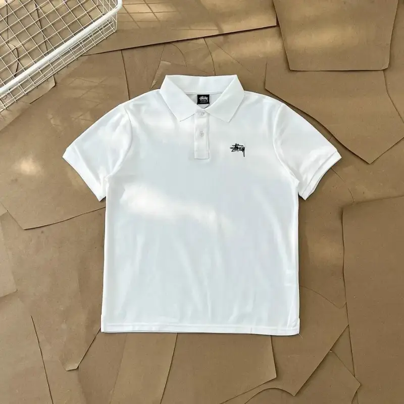 Stussy POLO — white colorway — USFans Spreadsheet photo