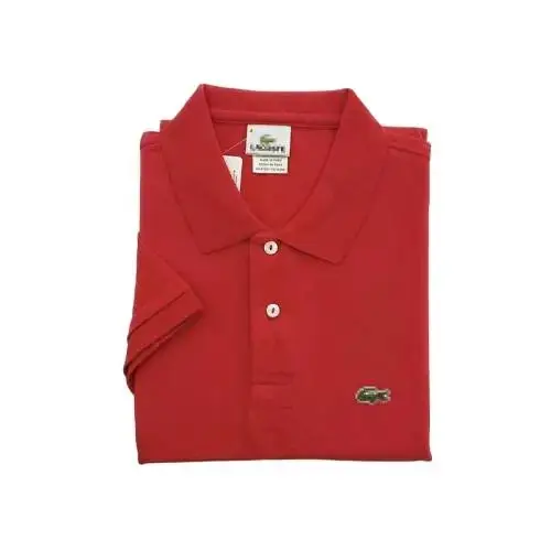 Lacoste Basic Polo — bright red colorway — USFans Spreadsheet photo