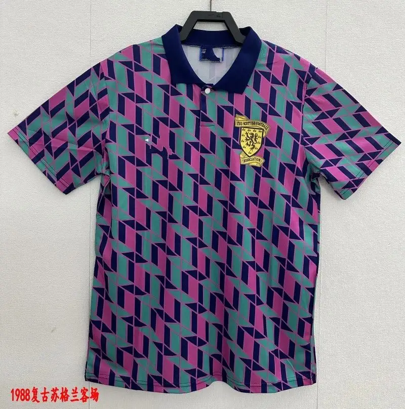 Brazil 1998 Jersey — 1988 Scotland away colorway — USFans Spreadsheet photo