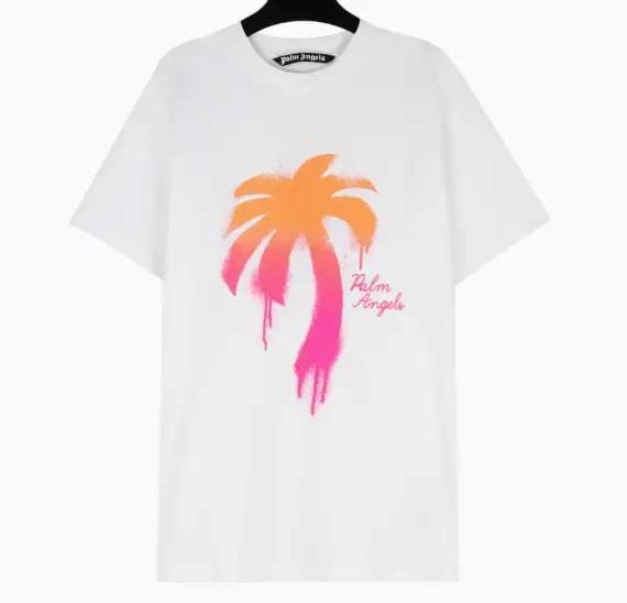 Palm Angels Tees — 2213 White colorway — USFans Spreadsheet photo