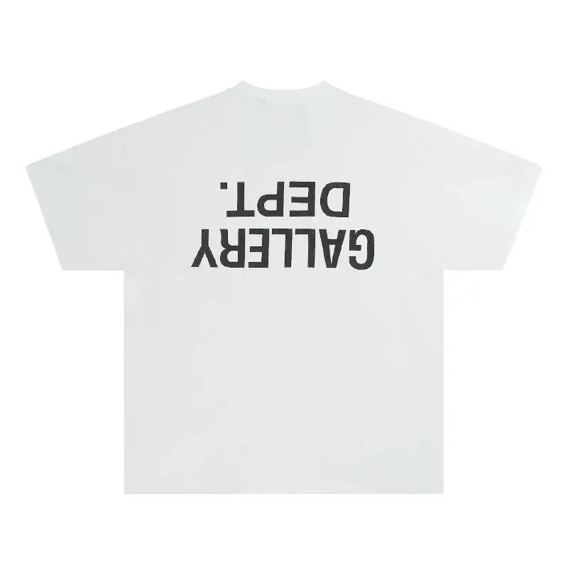 Gallery Dept TEES — White inverted logo colorway — USFans Spreadsheet photo
