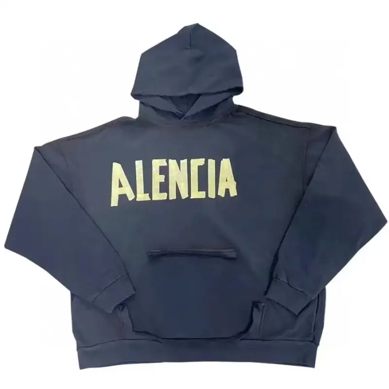 Balenciaga FW23 Hoodie — Dark Blue colorway — USFans Spreadsheet photo