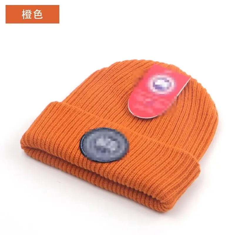 Canada Goose Beanie — Black Label-Orange colorway — USFans Spreadsheet photo