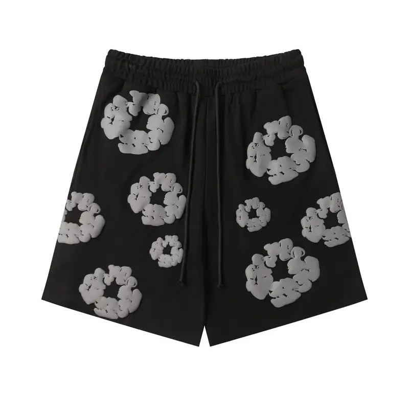 Denim Tears Short Set (Grey & Navy & Black) — Black Grey colorway — USFans Spreadsheet photo