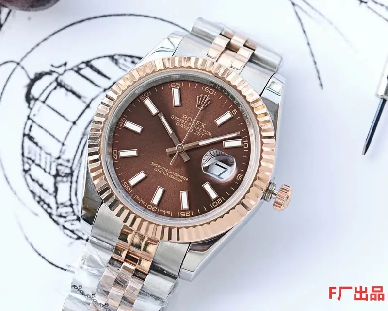 ROLEX — Rose Gold Coffee Plate-Five Bead Strap colorway — USFans Spreadsheet photo