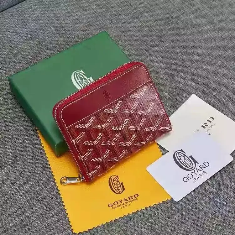 Goyard Wallet — Style 3 jujube red colorway — USFans Spreadsheet photo