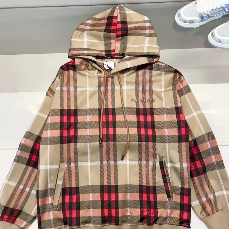 Burberry Hoodie — Khaki colorway — Kakobuy Spreadsheet photo