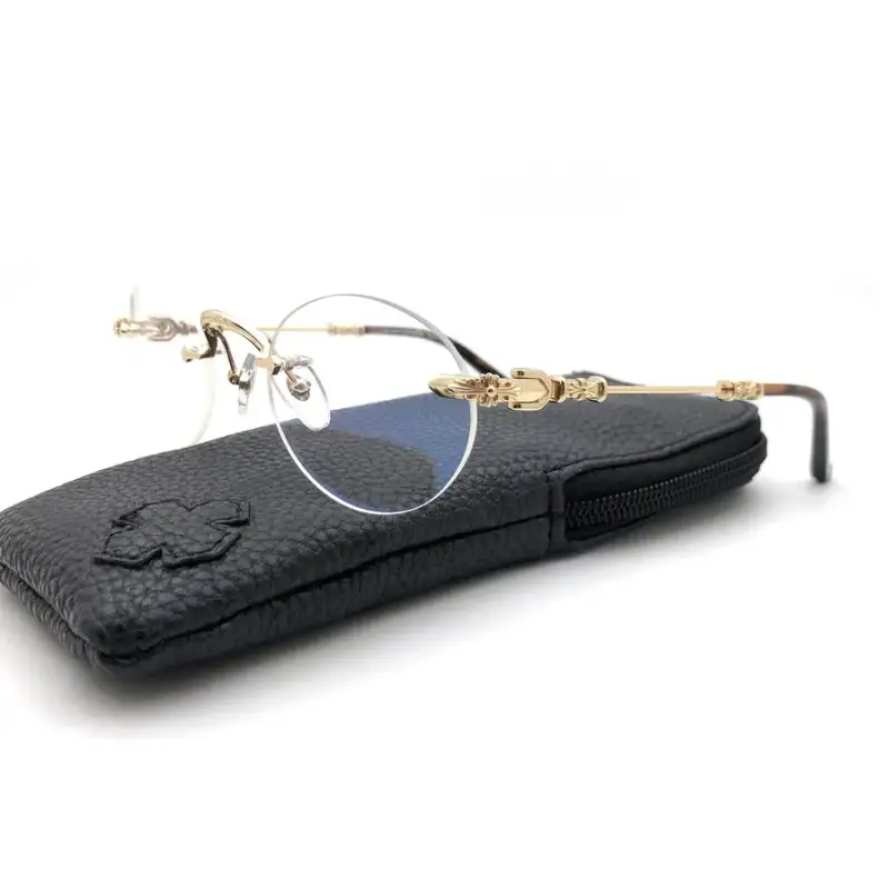 Chrome Hearts Sunglasses — Round Frame Gold colorway — USFans Spreadsheet photo
