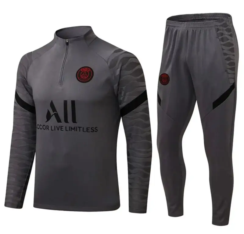 Football PSG Tracksuit — 2122 Paris Grey colorway — USFans Spreadsheet photo