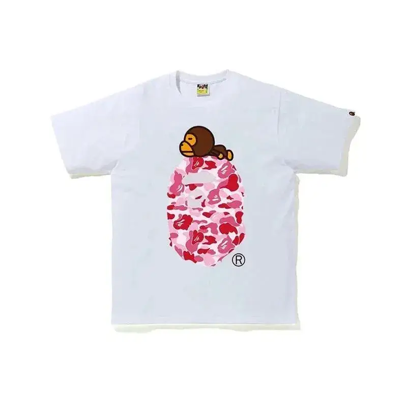 Bape Milo T-Shirts — 048 white and red colorway — Kakobuy Spreadsheet photo