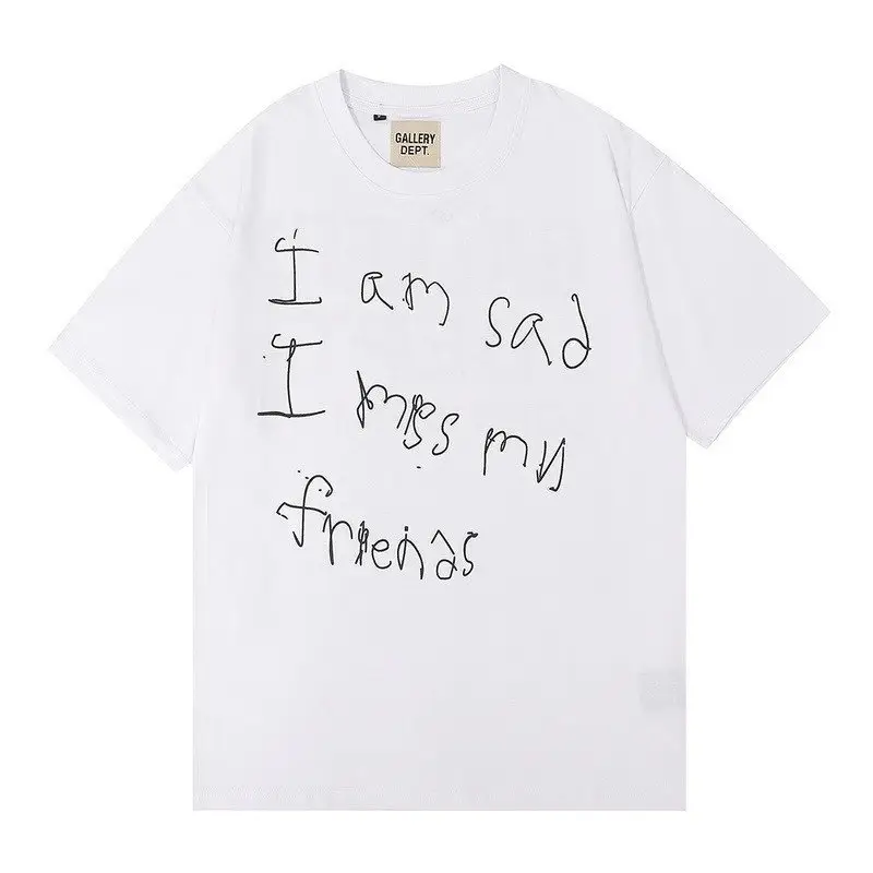 Gallery Dept TEES — 100 white colorway — USFans Spreadsheet photo