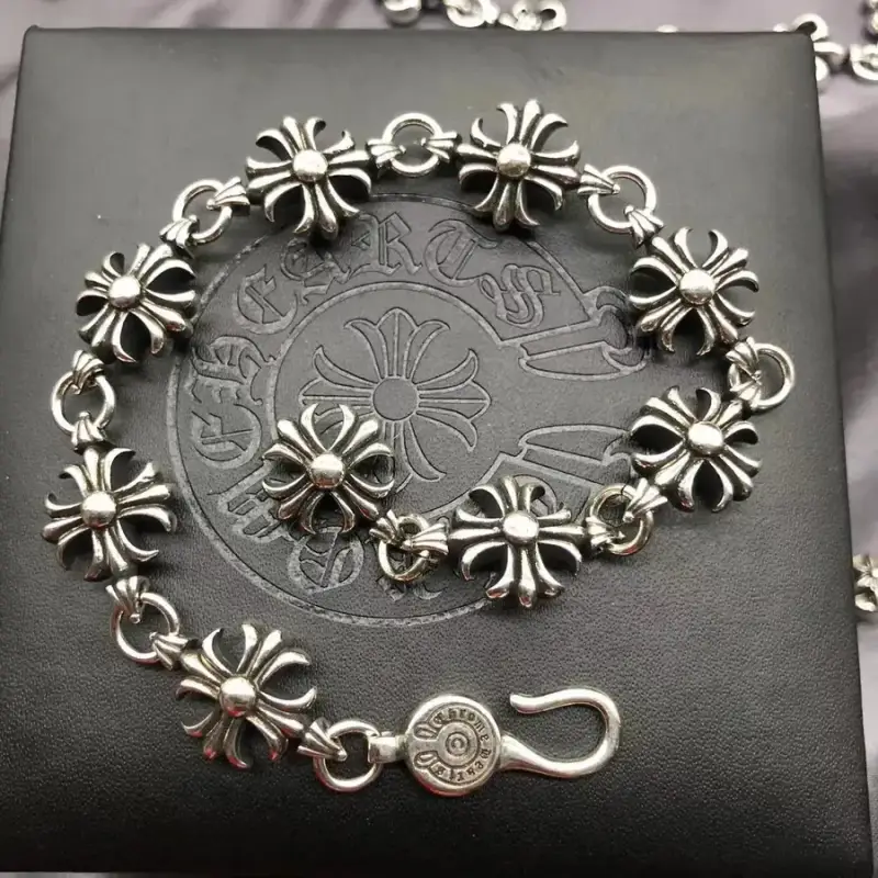 Chrome Hearts bracelet — Large Cross Flower Bracelet colorway — USFans Spreadsheet photo